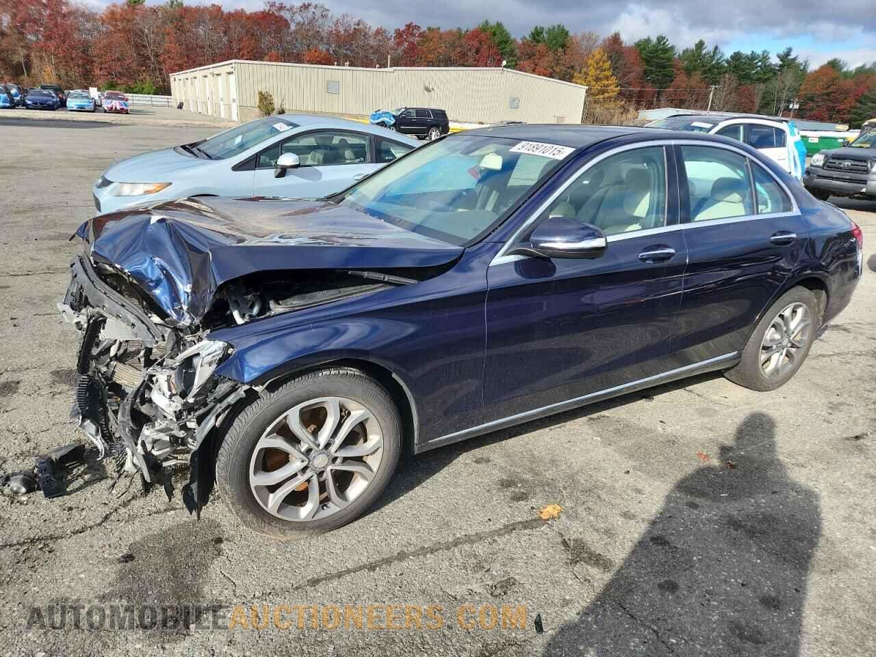 55SWF4KB8FU094751 MERCEDES-BENZ C-CLASS 2015