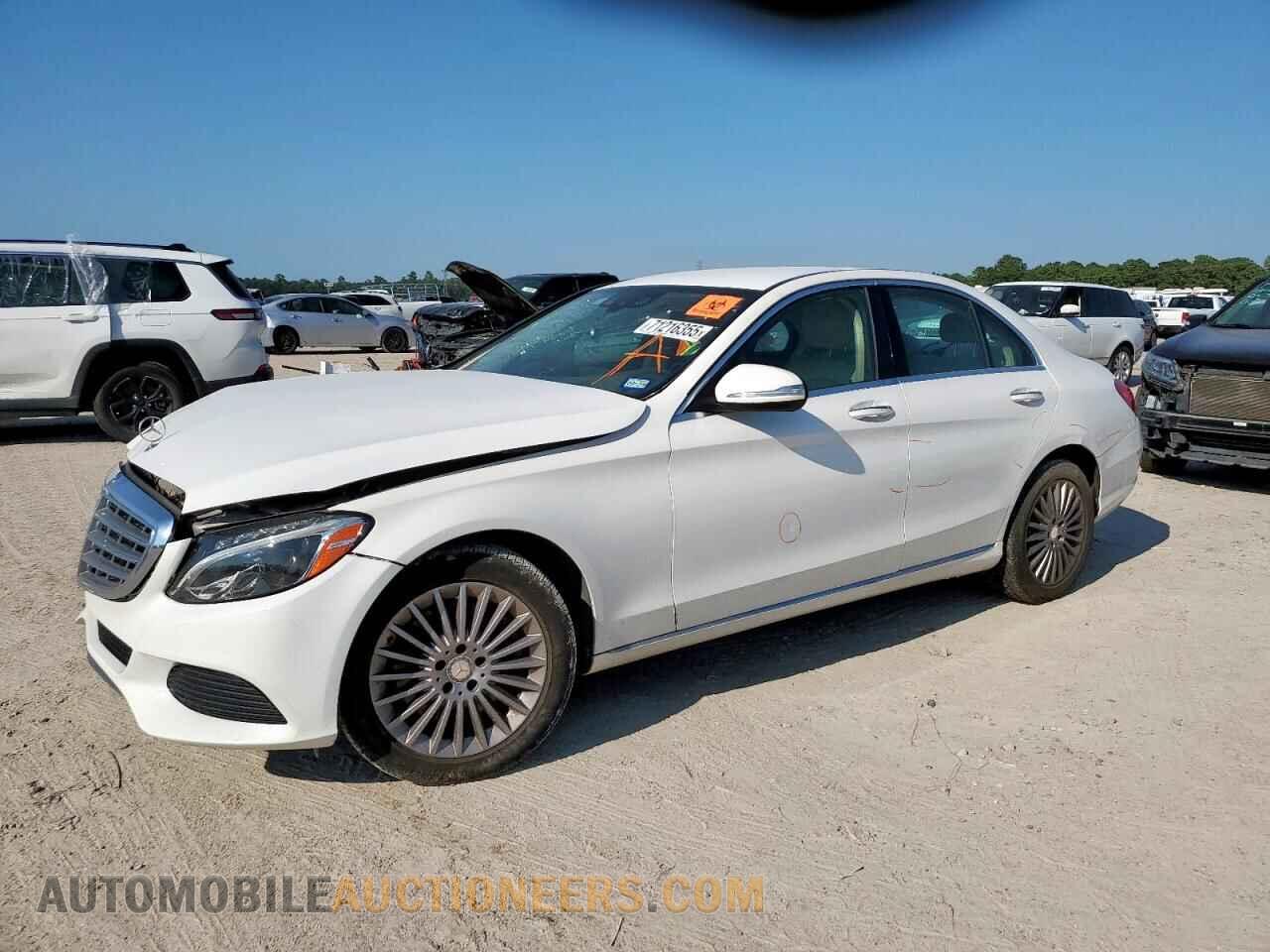 55SWF4KB8FU095656 MERCEDES-BENZ C-CLASS 2015