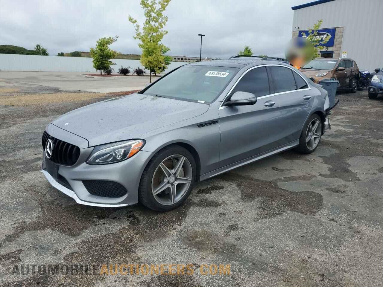 55SWF4KB8GU098445 MERCEDES-BENZ C-CLASS 2016