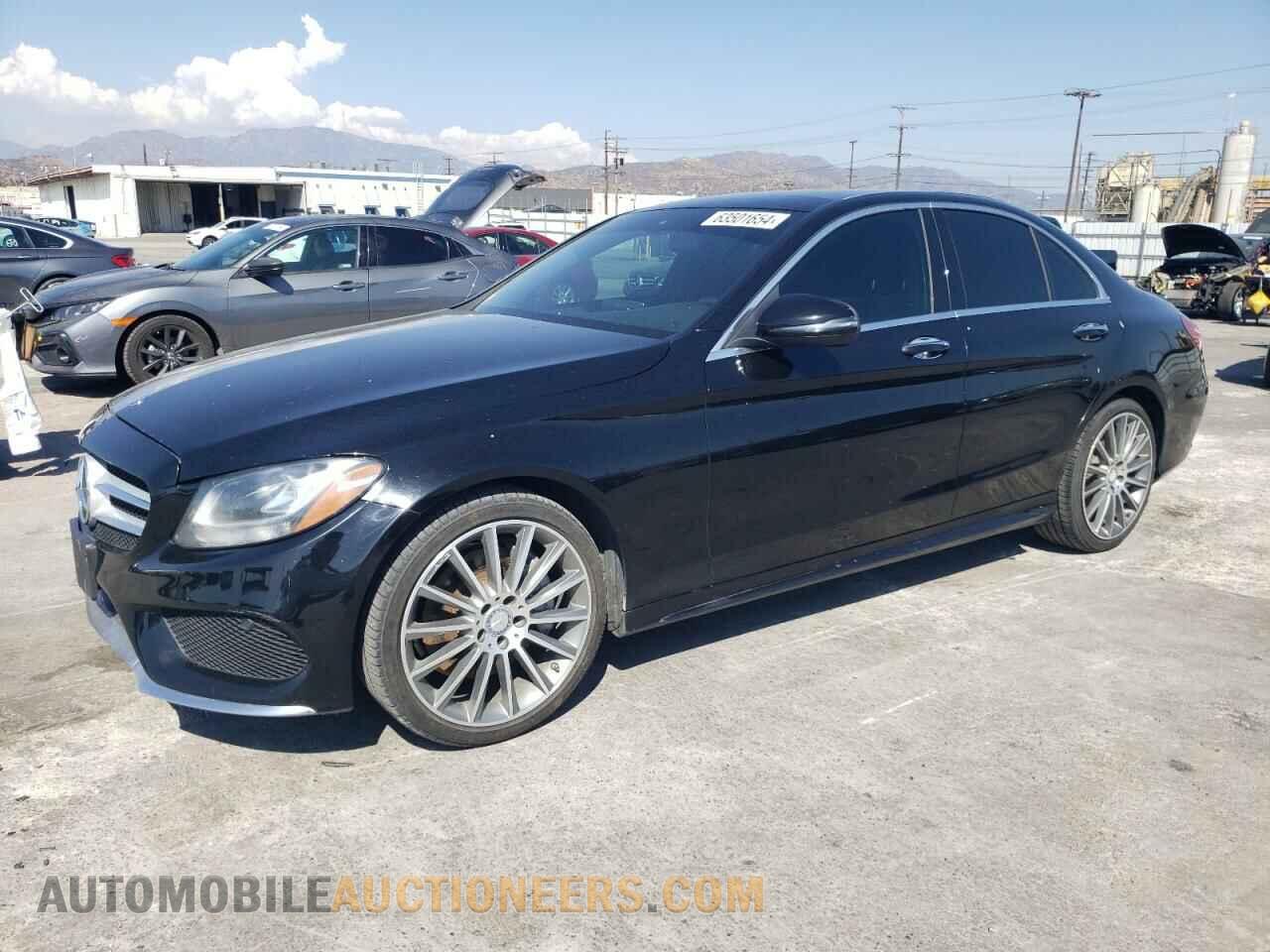 55SWF4KB8GU104597 MERCEDES-BENZ C-CLASS 2016