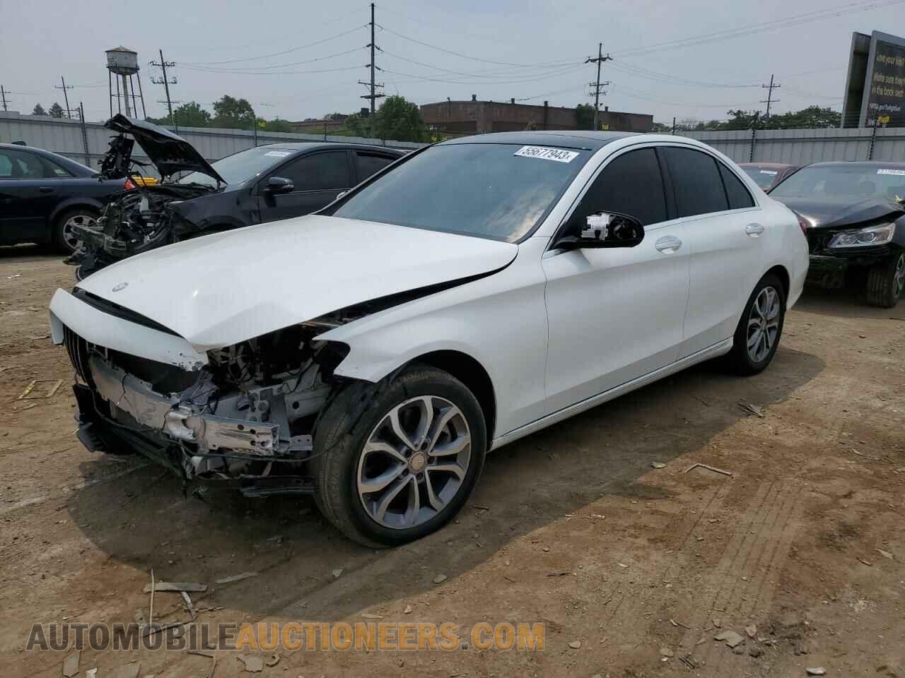55SWF4KB8GU105491 MERCEDES-BENZ C-CLASS 2016