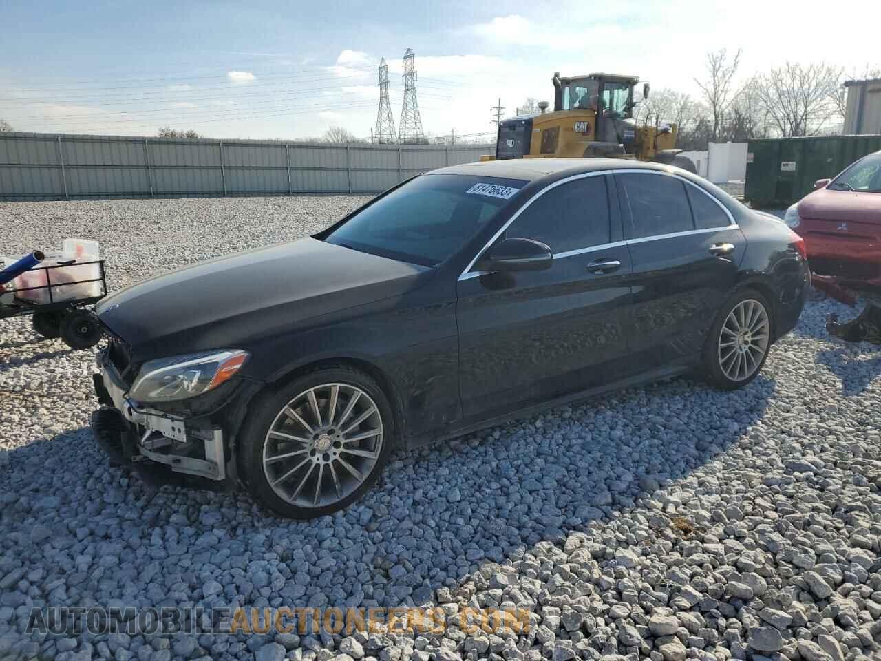 55SWF4KB8GU105507 MERCEDES-BENZ C-CLASS 2016