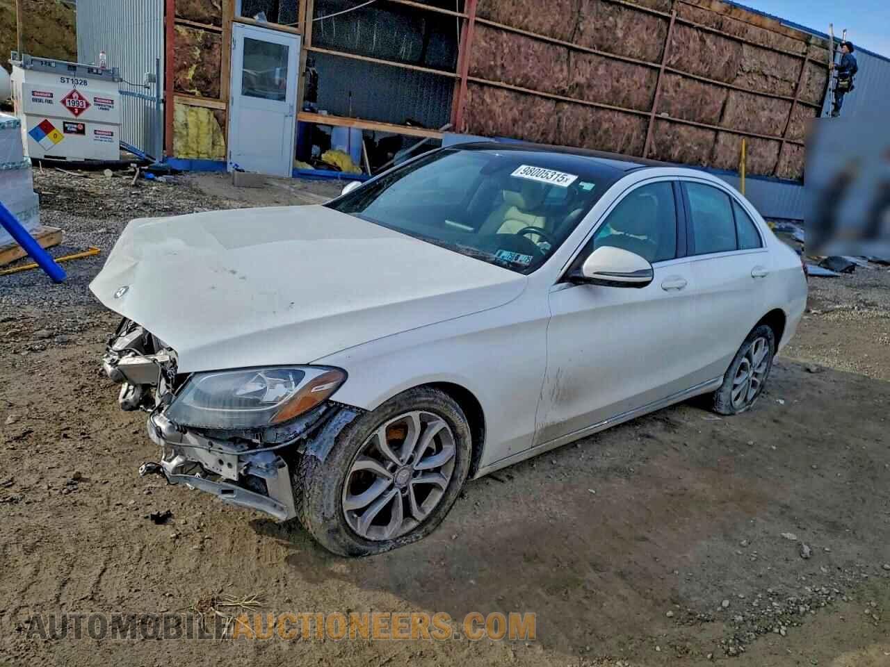 55SWF4KB8GU107502 MERCEDES-BENZ C-CLASS 2016