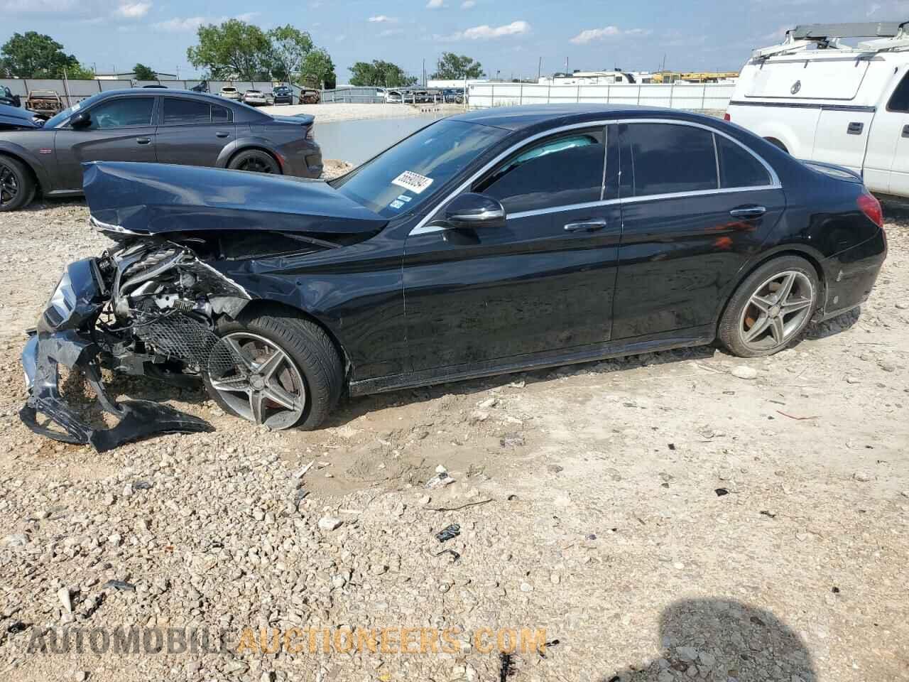55SWF4KB8GU111825 MERCEDES-BENZ C-CLASS 2016