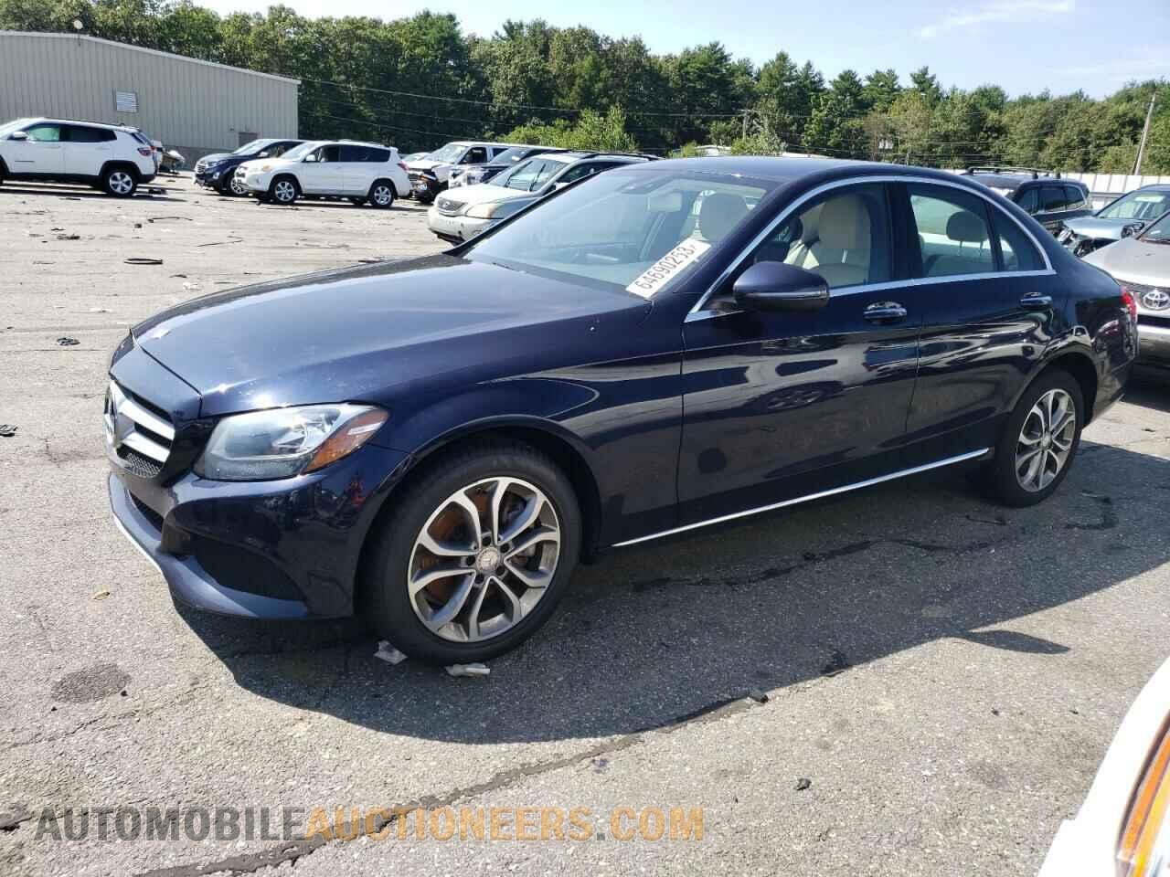 55SWF4KB8GU118628 MERCEDES-BENZ C-CLASS 2016