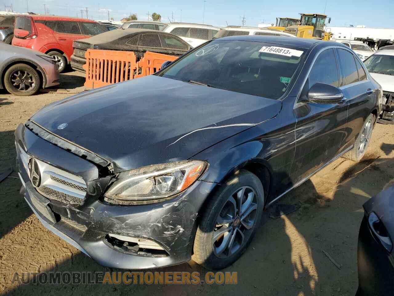 55SWF4KB8GU119391 MERCEDES-BENZ C-CLASS 2016