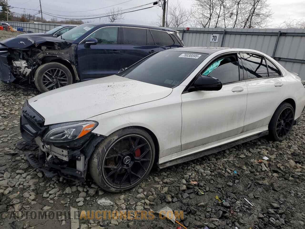 55SWF4KB8GU133386 MERCEDES-BENZ C-CLASS 2016