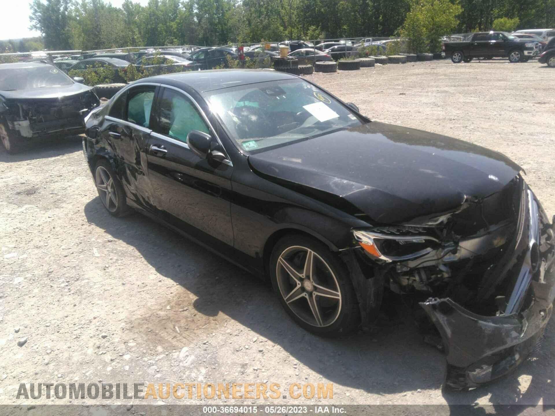 55SWF4KB8GU134733 MERCEDES-BENZ C-CLASS 2016