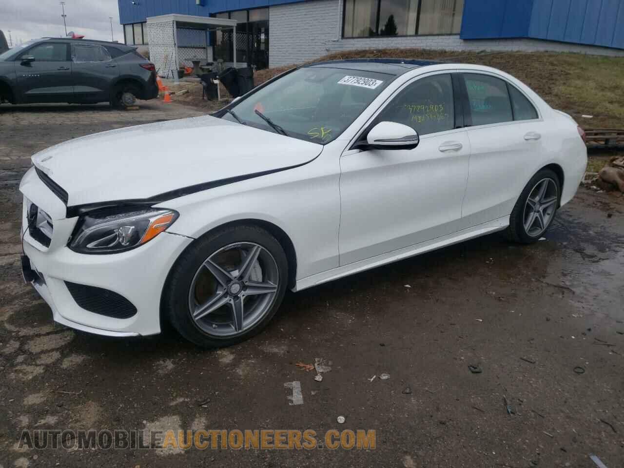 55SWF4KB8GU135896 MERCEDES-BENZ C-CLASS 2016