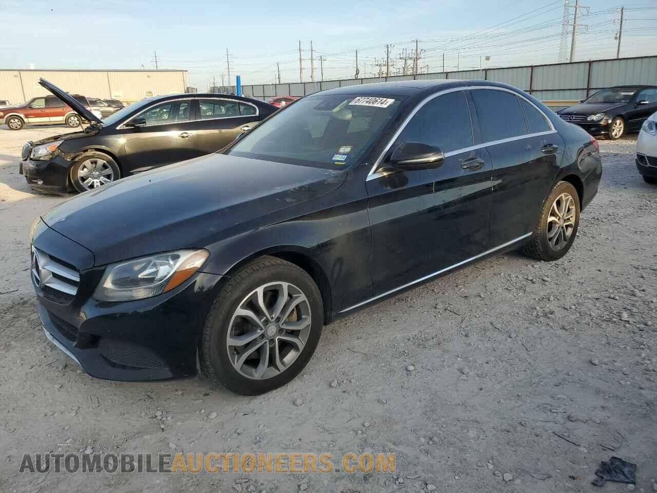 55SWF4KB8GU136398 MERCEDES-BENZ C-CLASS 2016