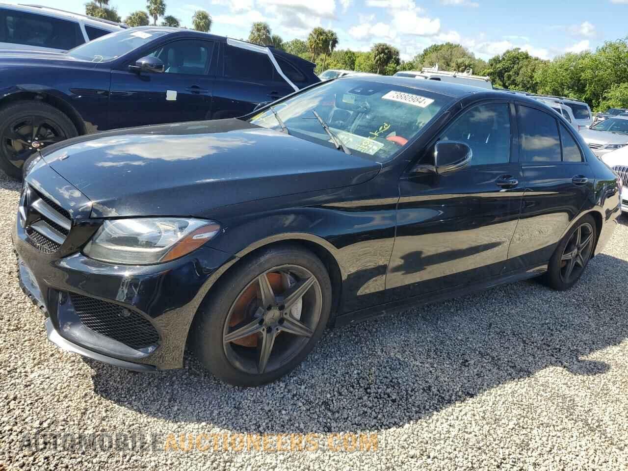 55SWF4KB8GU137017 MERCEDES-BENZ C-CLASS 2016