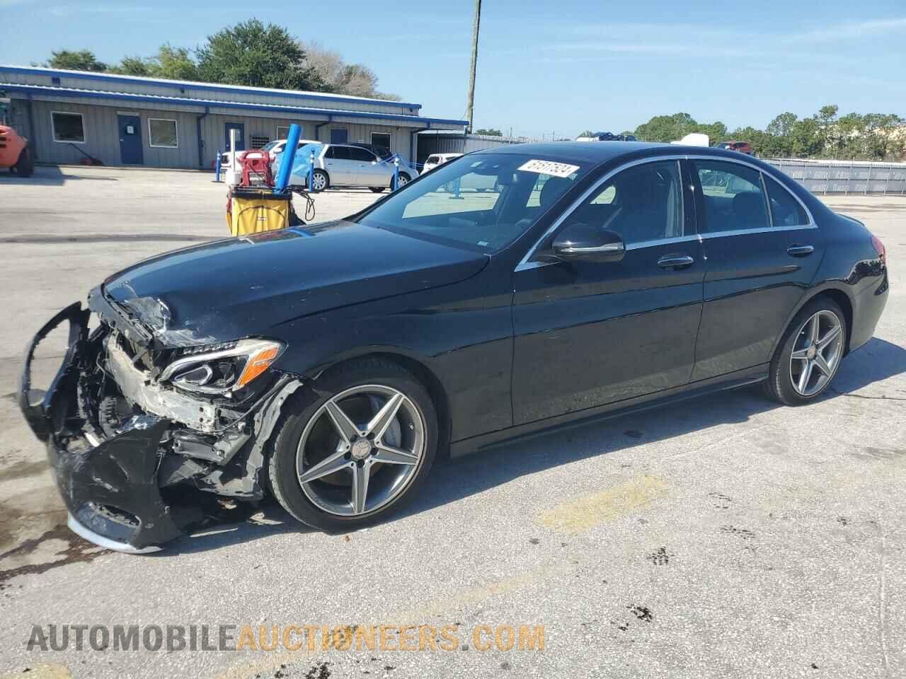 55SWF4KB8GU137339 MERCEDES-BENZ C-CLASS 2016