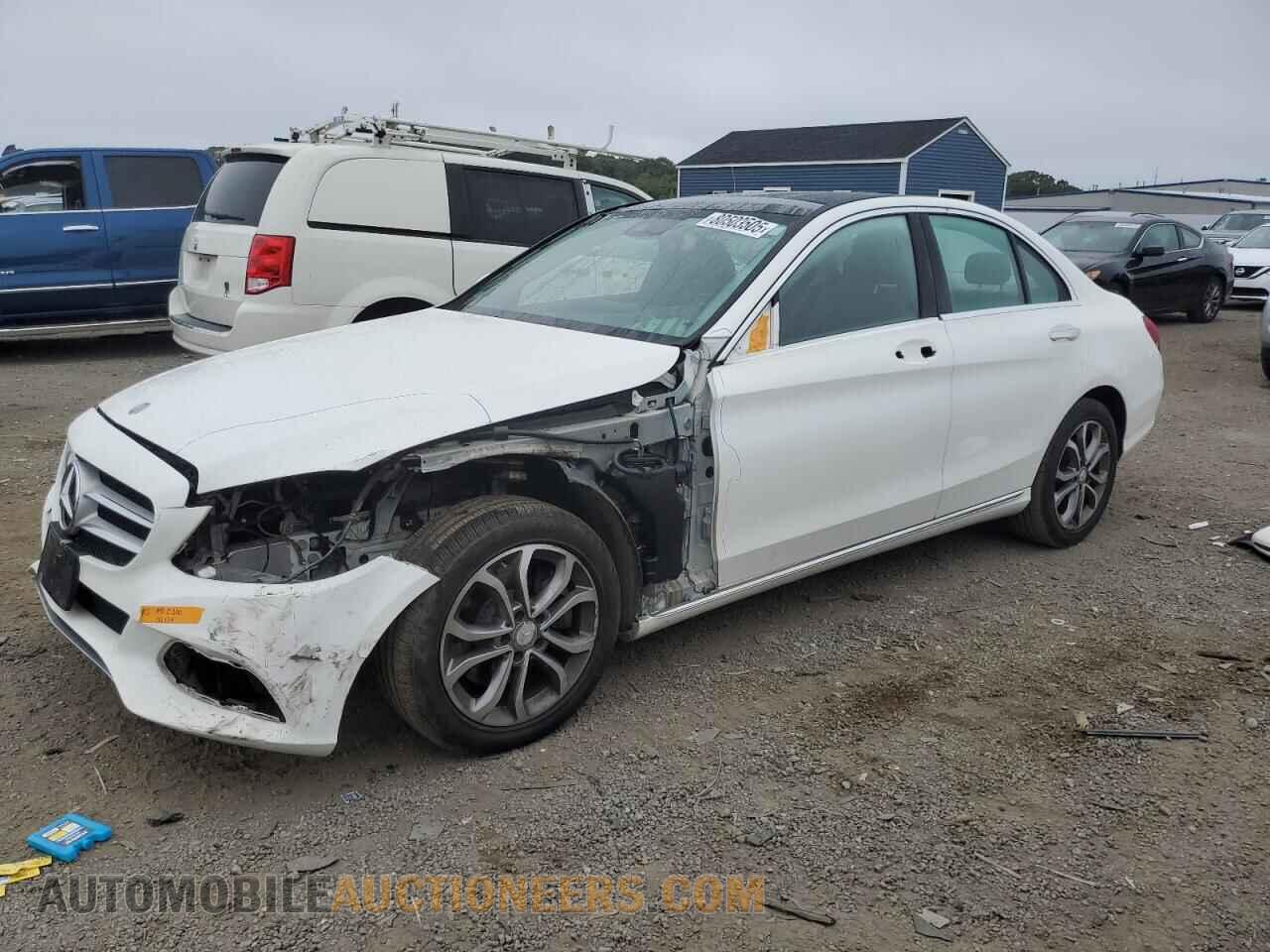 55SWF4KB8GU137745 MERCEDES-BENZ C-CLASS 2016