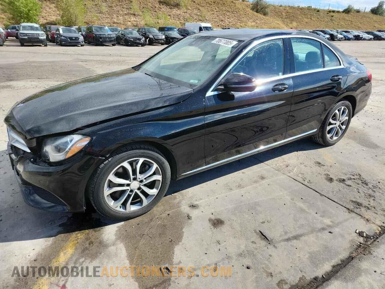 55SWF4KB8GU139477 MERCEDES-BENZ C-CLASS 2016