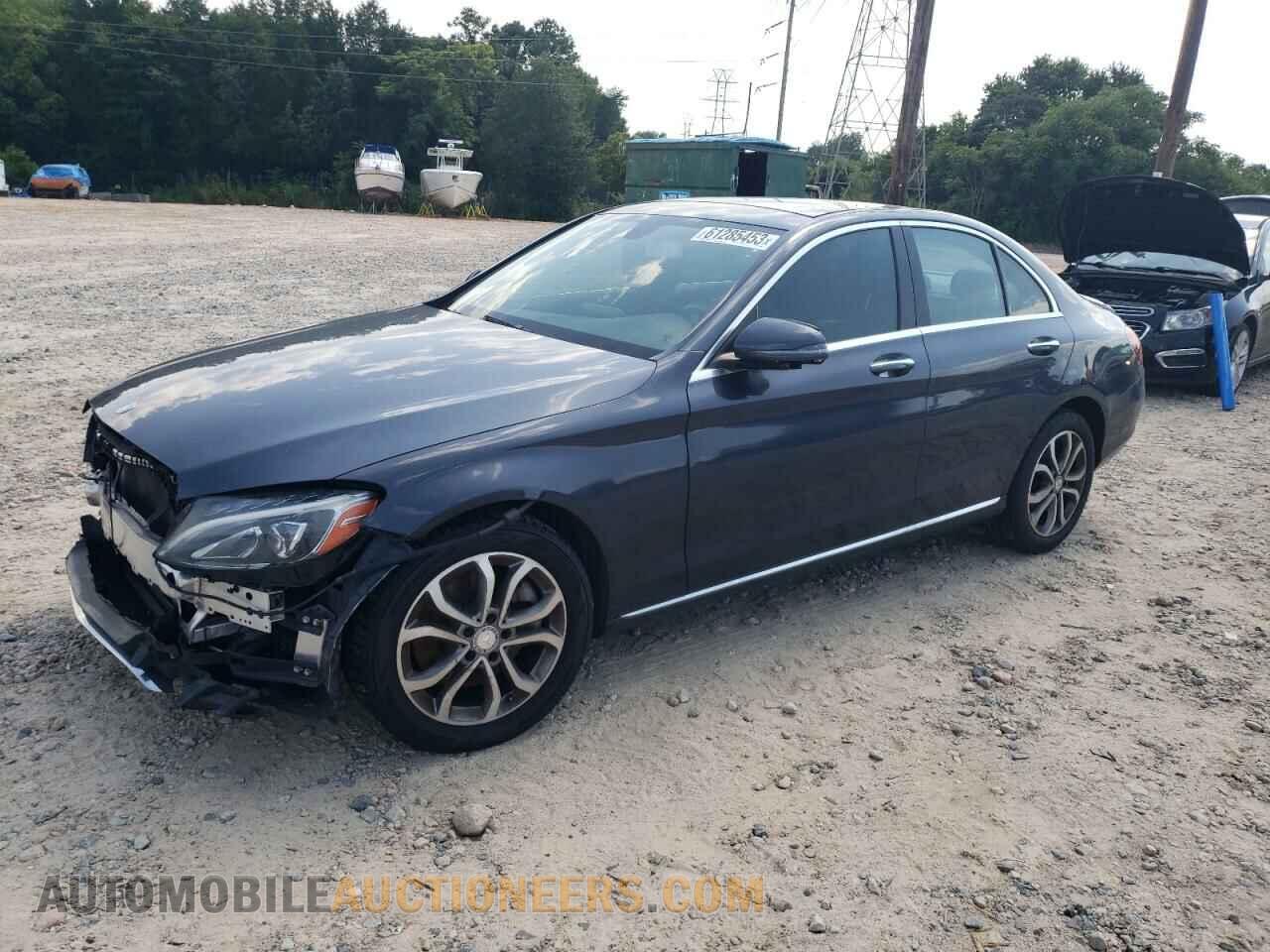 55SWF4KB8GU165206 MERCEDES-BENZ C-CLASS 2016