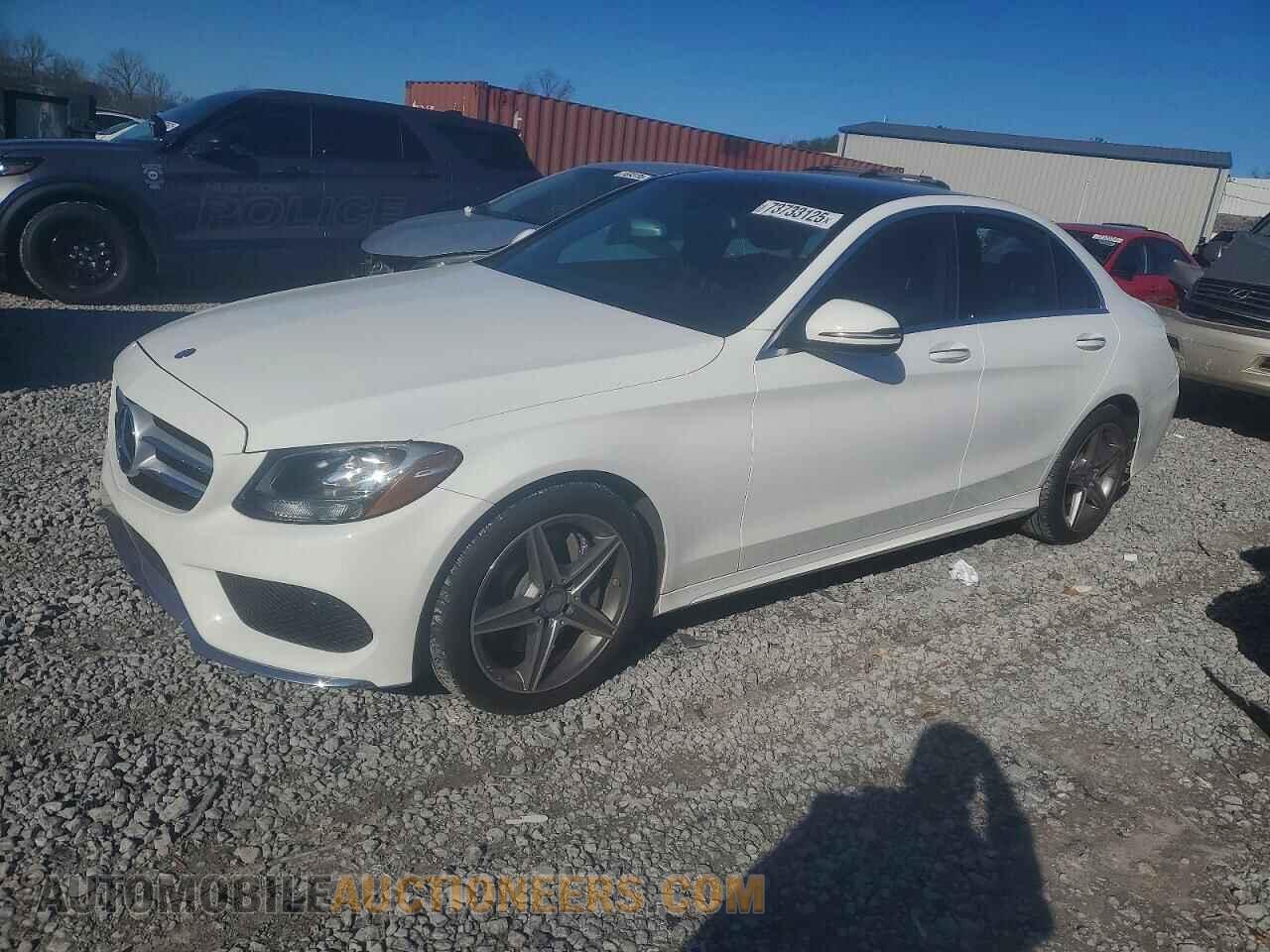 55SWF4KB8GU167487 MERCEDES-BENZ C-CLASS 2016