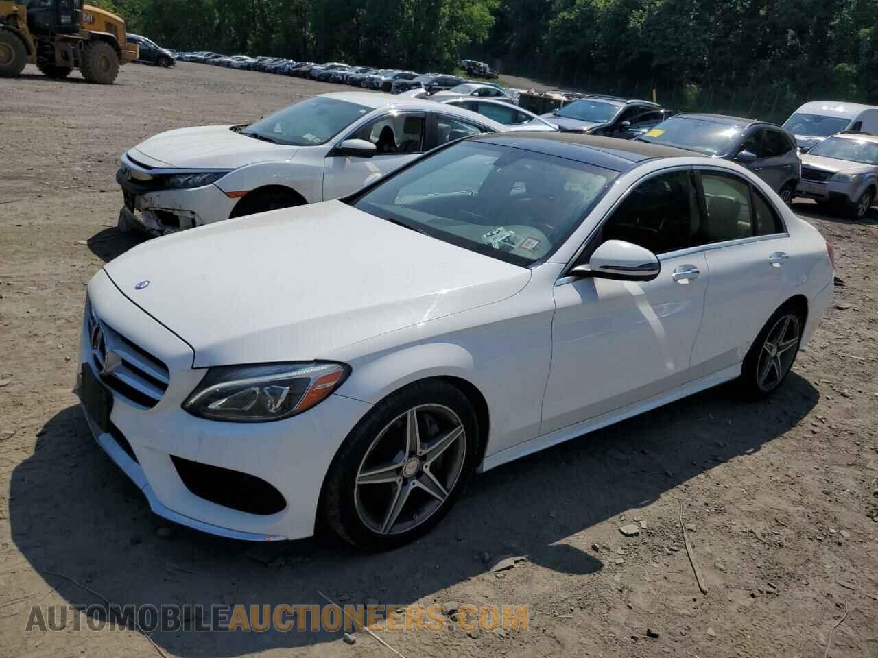 55SWF4KB8GU168543 MERCEDES-BENZ C-CLASS 2016