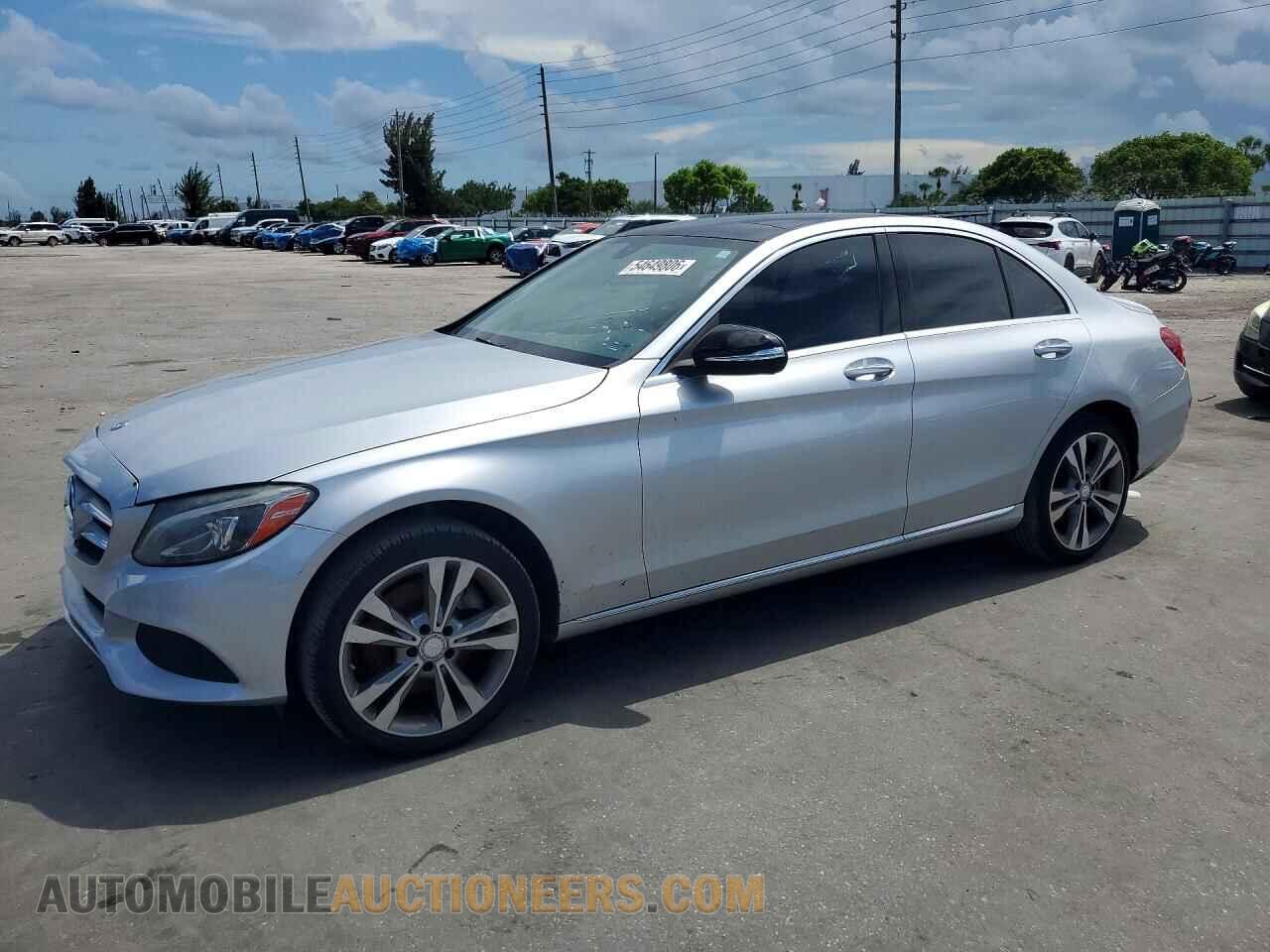 55SWF4KB8GU172432 MERCEDES-BENZ C-CLASS 2016
