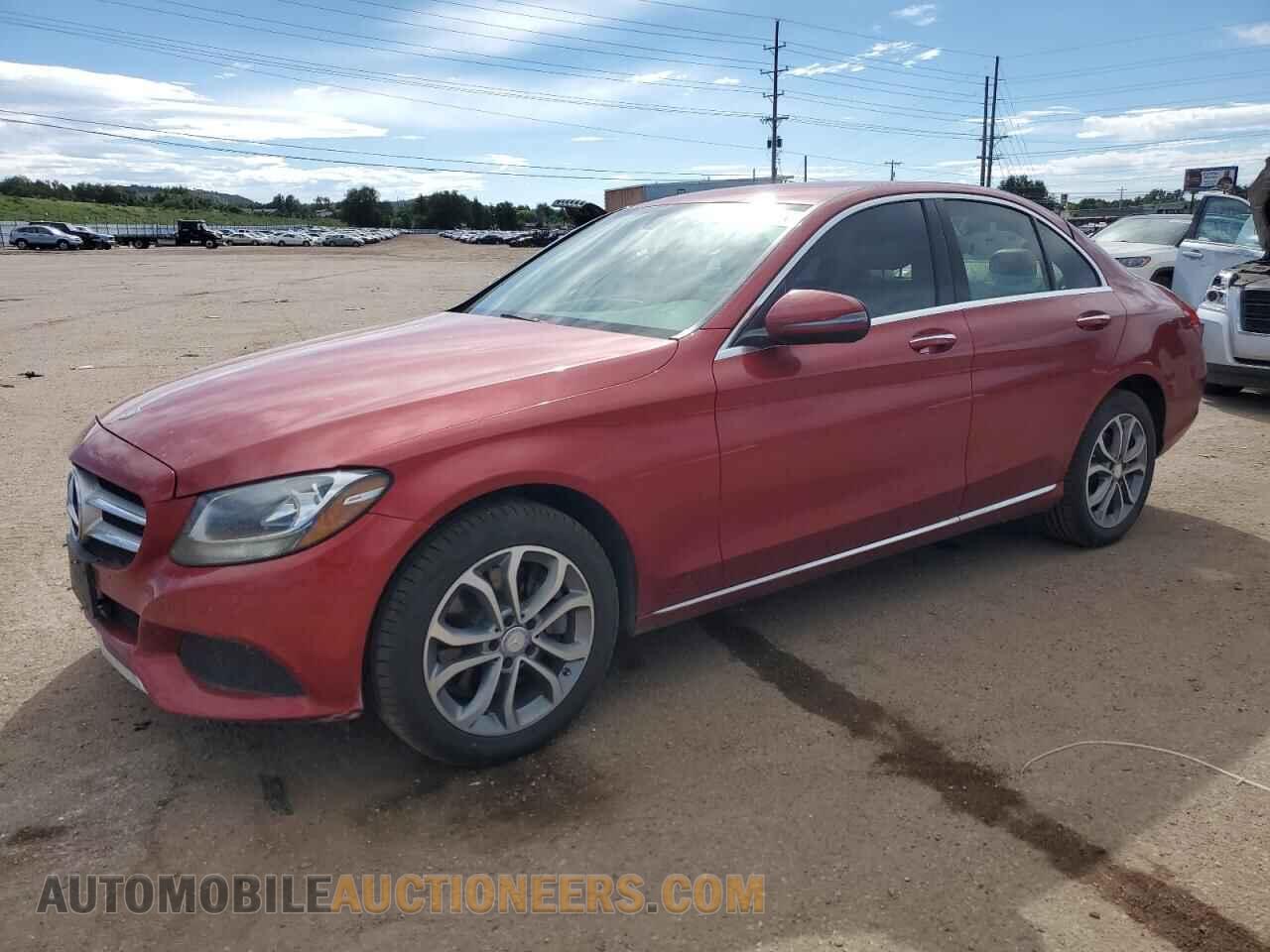 55SWF4KB8GU172916 MERCEDES-BENZ C-CLASS 2016