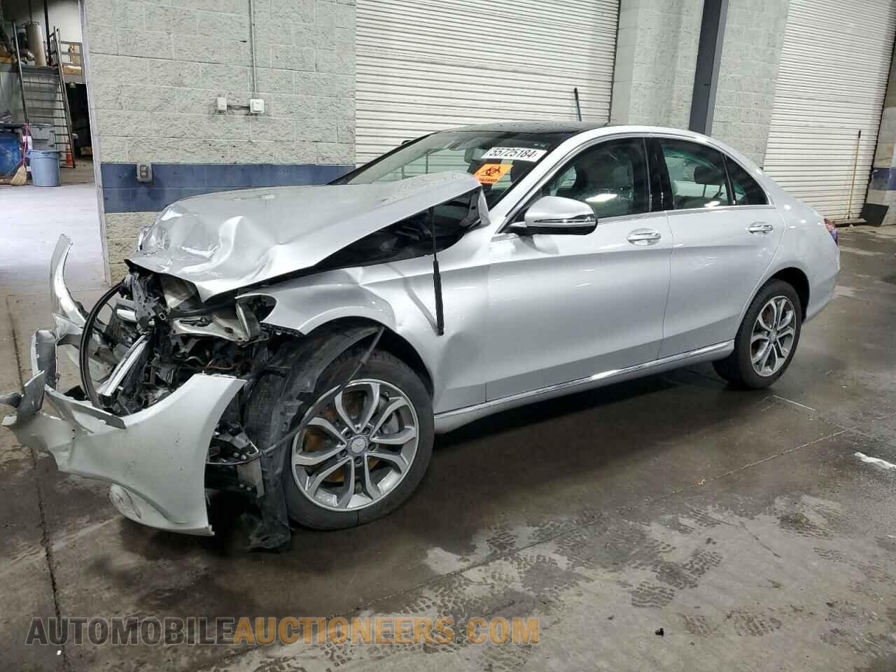 55SWF4KB8HU180872 MERCEDES-BENZ C-CLASS 2017