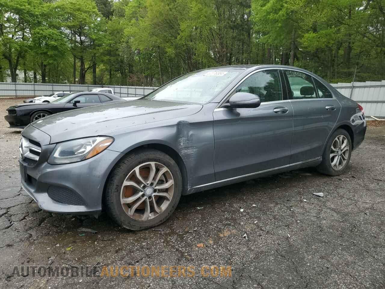 55SWF4KB8HU187420 MERCEDES-BENZ C-CLASS 2017