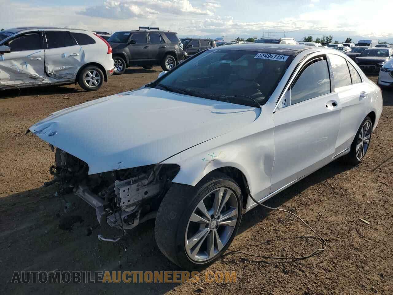 55SWF4KB8HU200747 MERCEDES-BENZ C-CLASS 2017