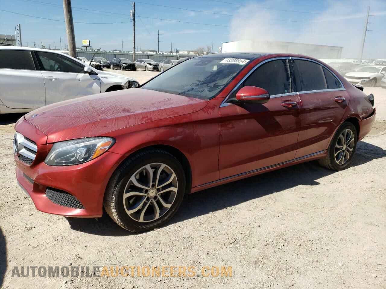 55SWF4KB8HU209402 MERCEDES-BENZ C-CLASS 2017