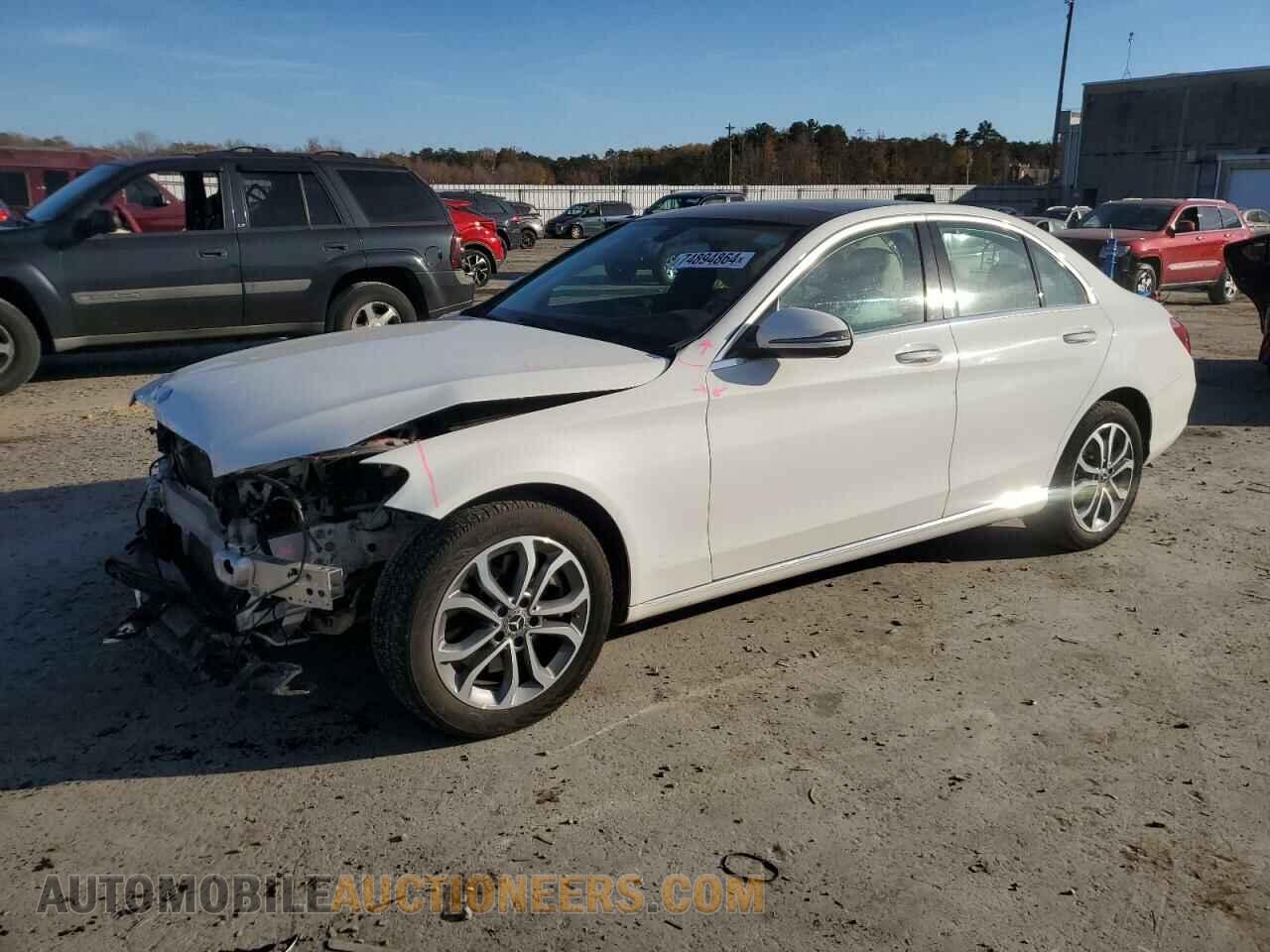 55SWF4KB8HU217645 MERCEDES-BENZ C-CLASS 2017