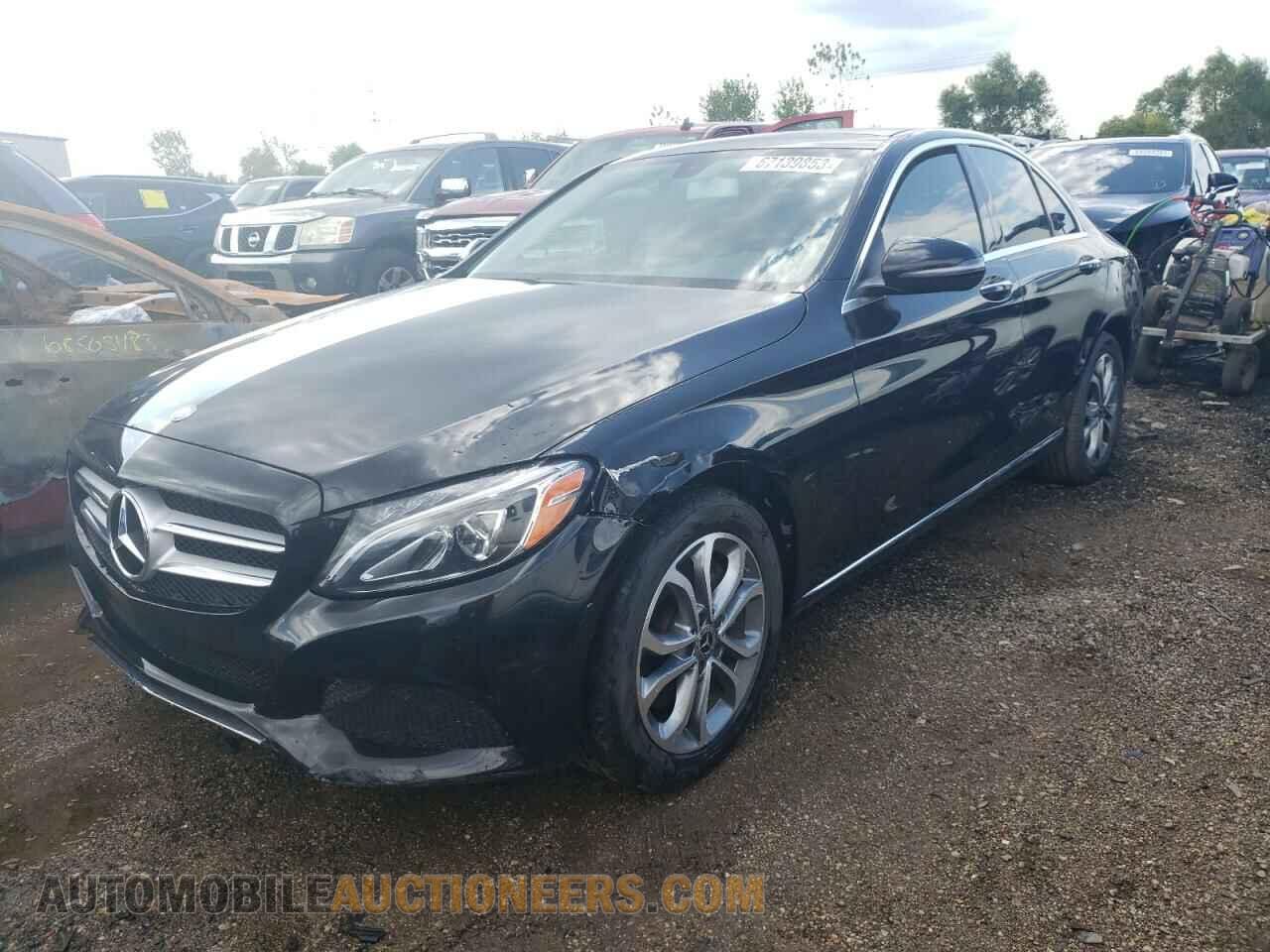55SWF4KB8HU219623 MERCEDES-BENZ C-CLASS 2017