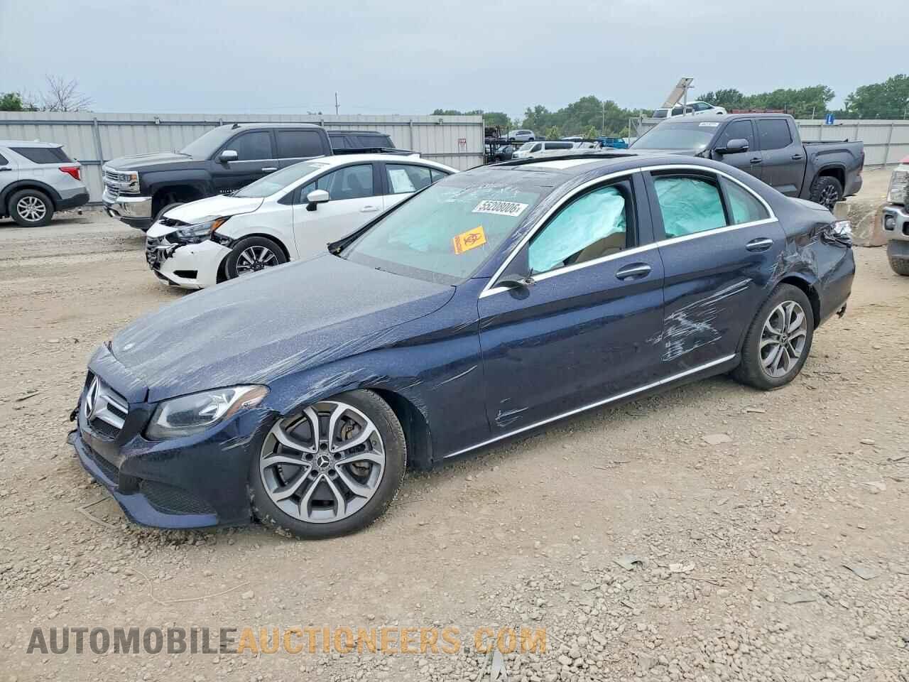 55SWF4KB8HU223915 MERCEDES-BENZ C-CLASS 2017
