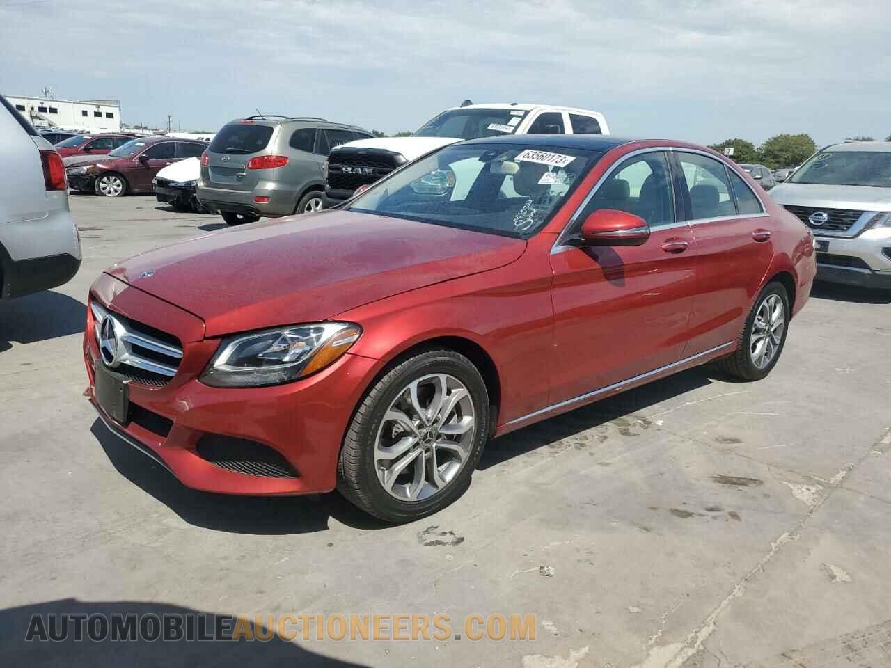 55SWF4KB8HU226524 MERCEDES-BENZ C-CLASS 2017