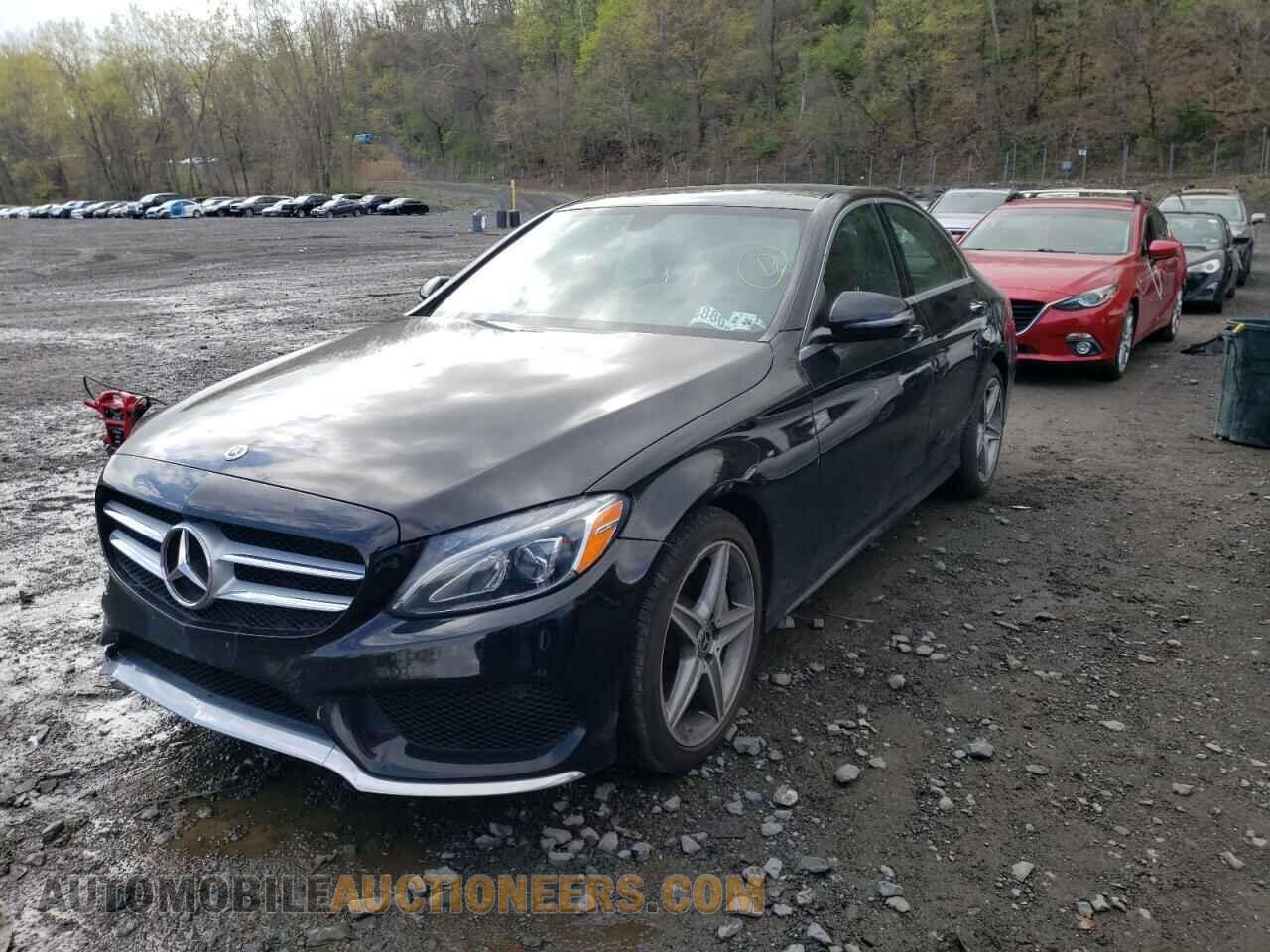 55SWF4KB8JU280461 MERCEDES-BENZ C-CLASS 2018