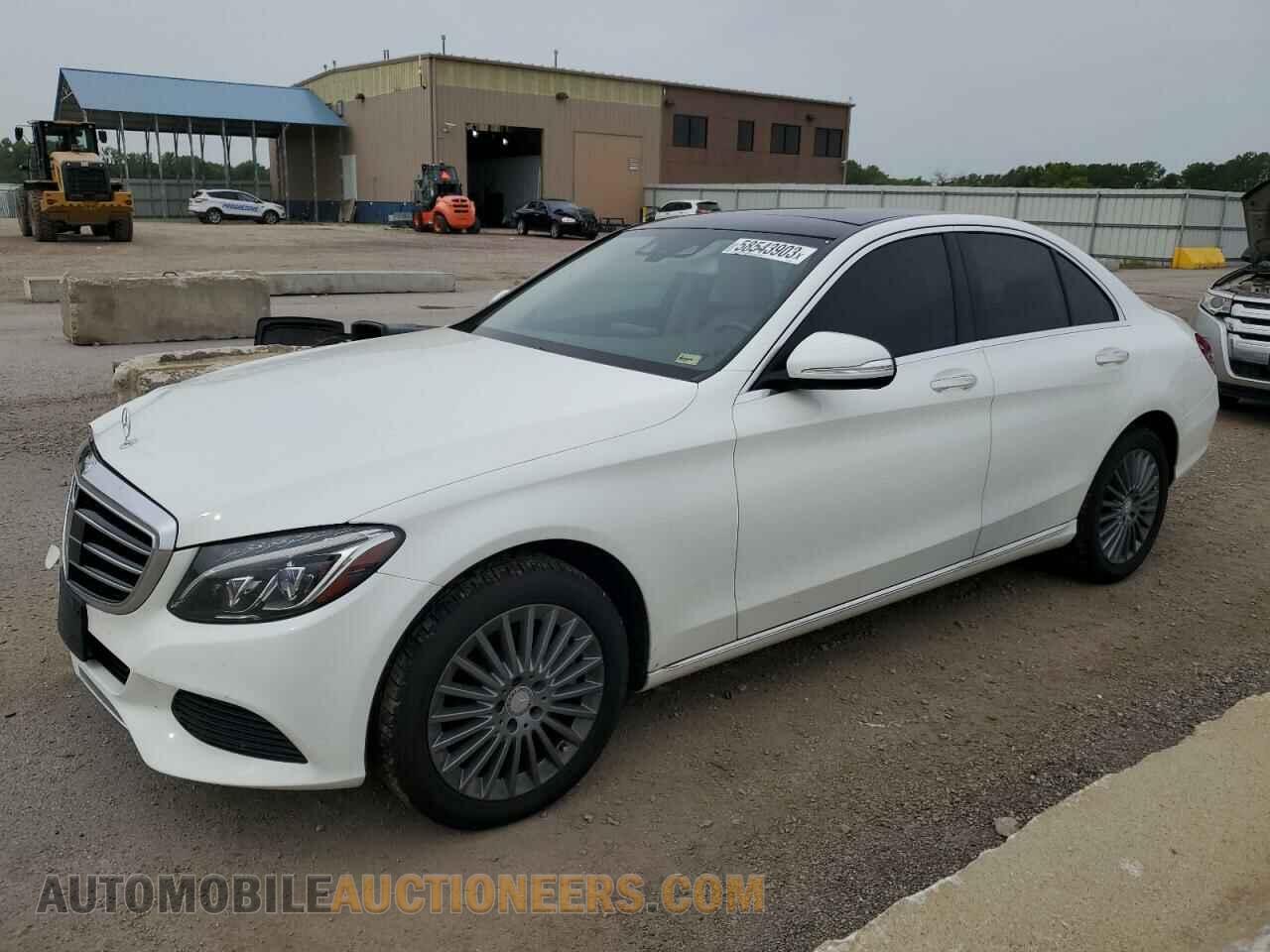 55SWF4KB9FU001512 MERCEDES-BENZ C-CLASS 2015