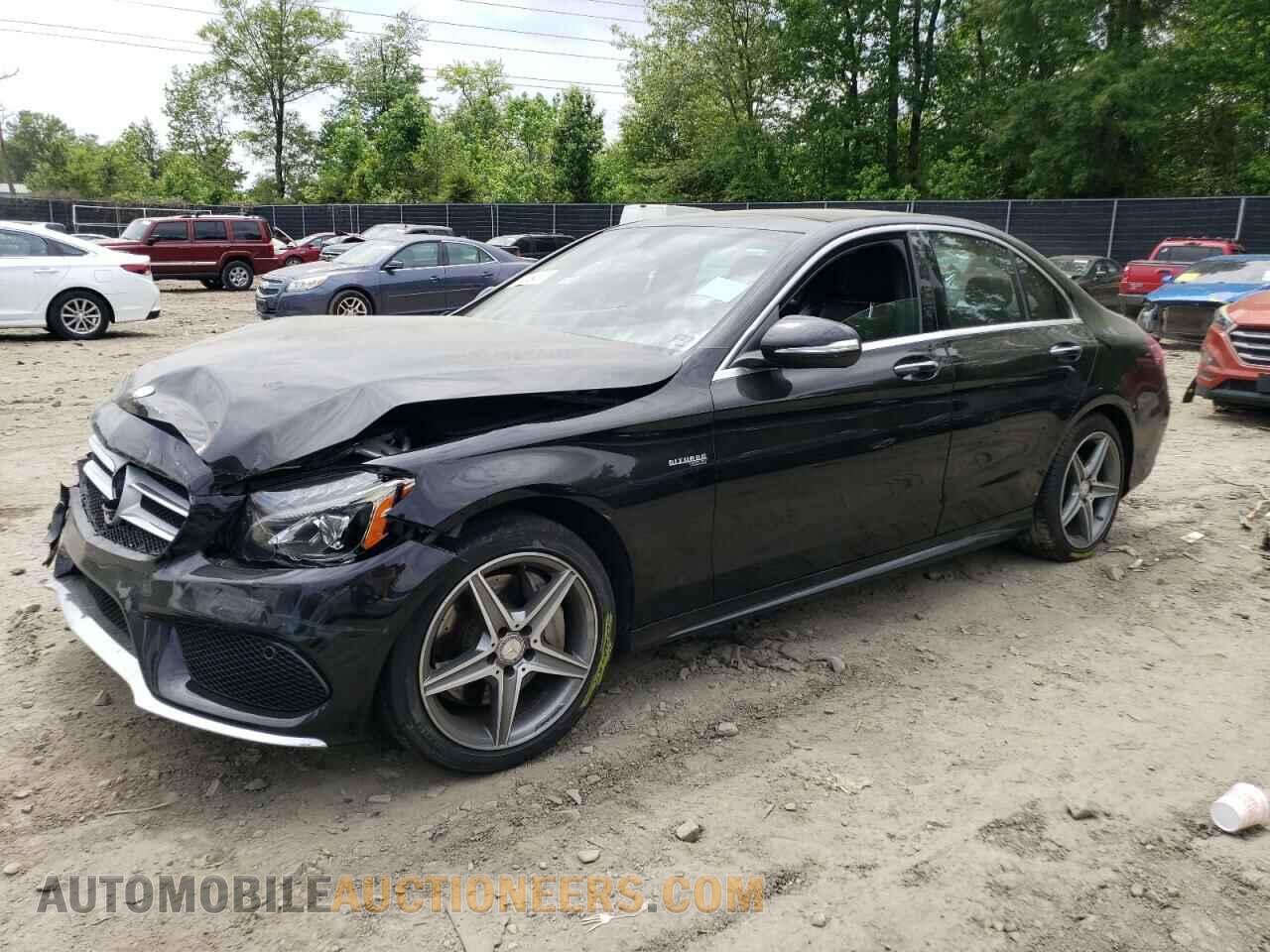 55SWF4KB9FU002420 MERCEDES-BENZ C-CLASS 2015