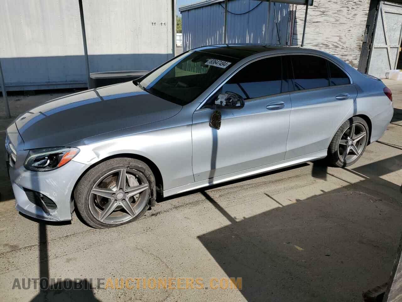55SWF4KB9FU002434 MERCEDES-BENZ C-CLASS 2015