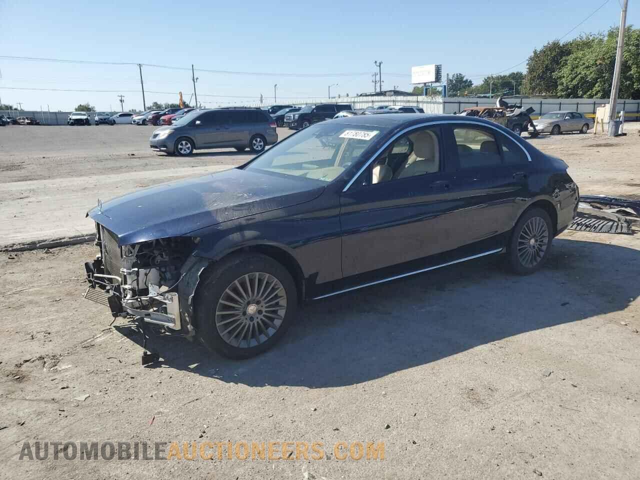 55SWF4KB9FU005818 MERCEDES-BENZ C-CLASS 2015