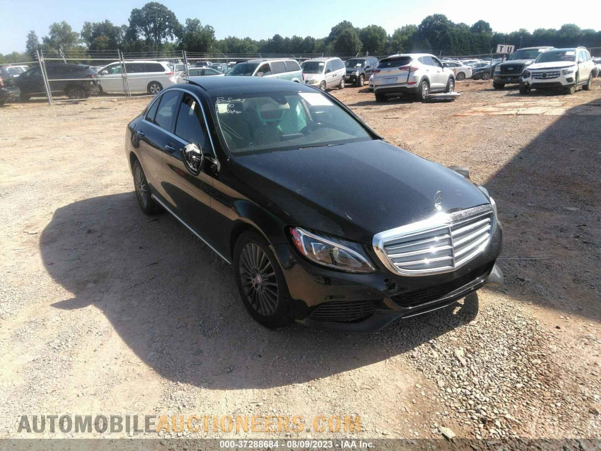 55SWF4KB9FU006841 MERCEDES-BENZ C-CLASS 2015