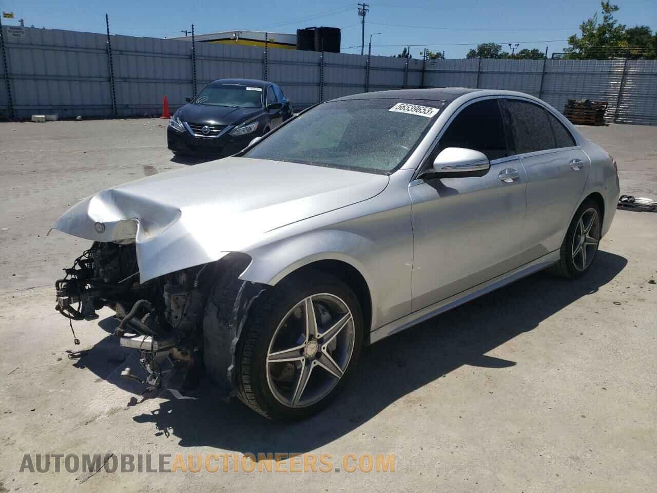 55SWF4KB9FU008380 MERCEDES-BENZ C-CLASS 2015