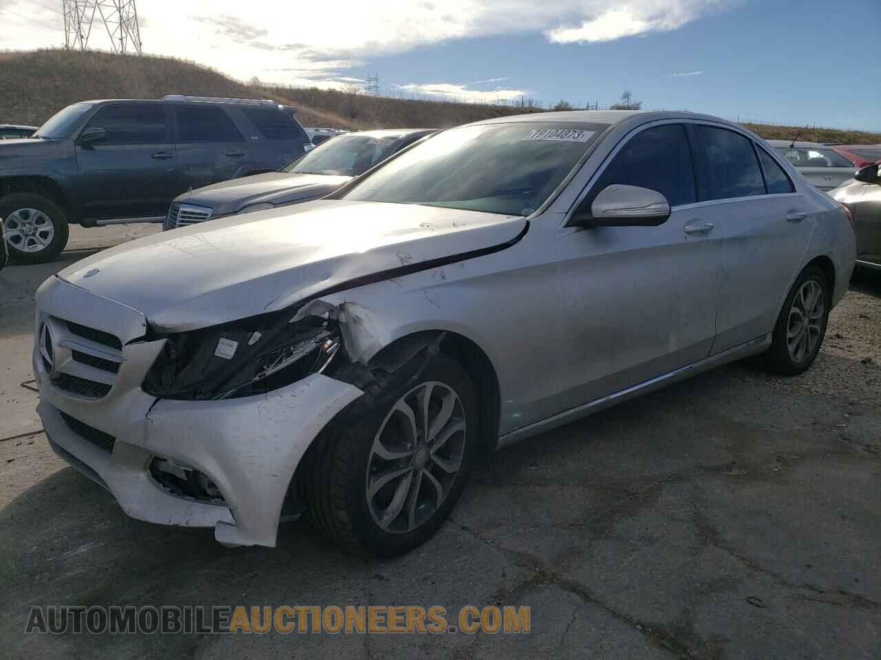 55SWF4KB9FU008850 MERCEDES-BENZ C-CLASS 2015