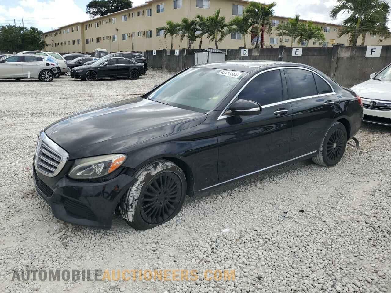 55SWF4KB9FU008993 MERCEDES-BENZ C-CLASS 2015