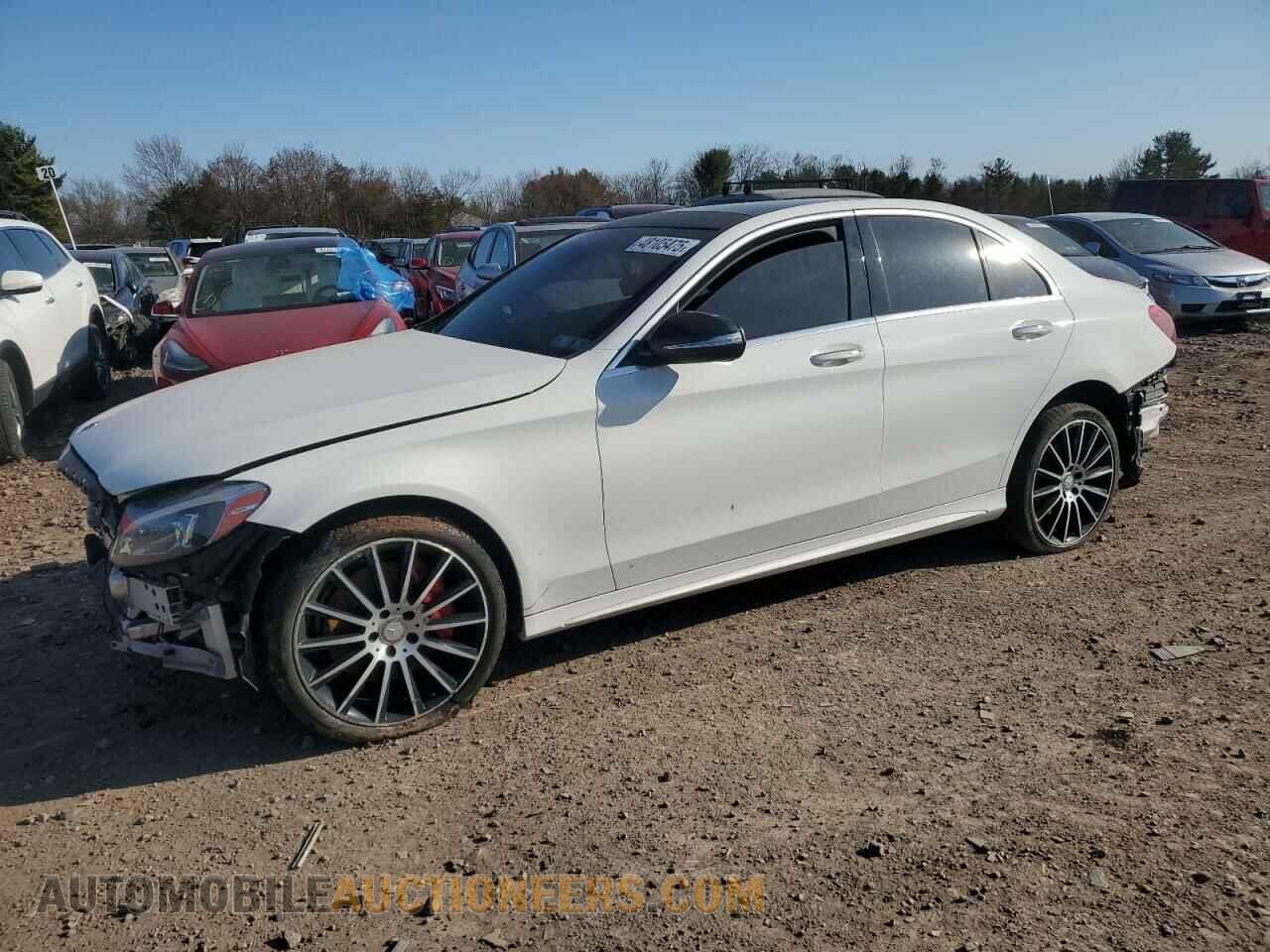 55SWF4KB9FU009030 MERCEDES-BENZ C-CLASS 2015