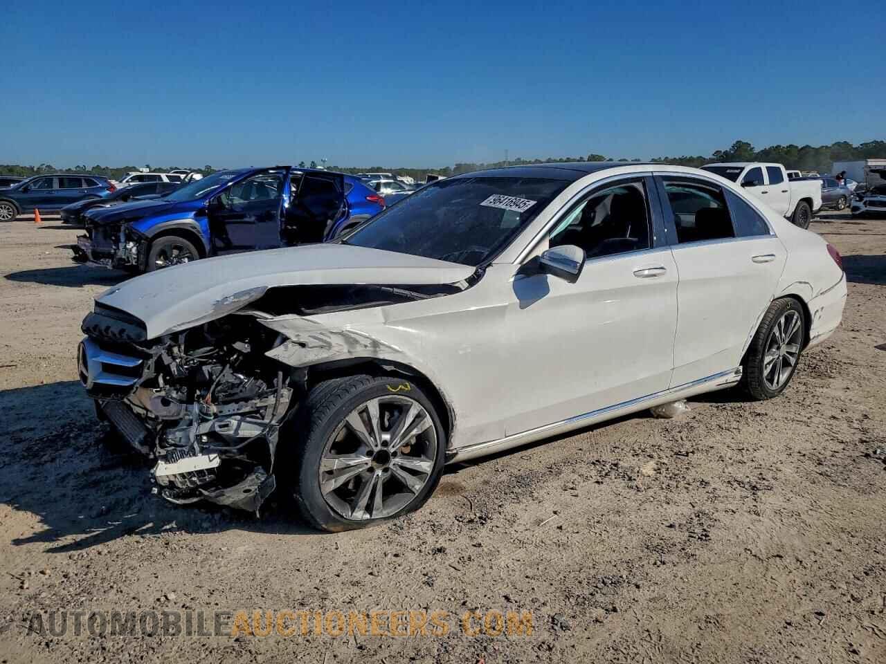 55SWF4KB9FU009299 MERCEDES-BENZ C-CLASS 2015