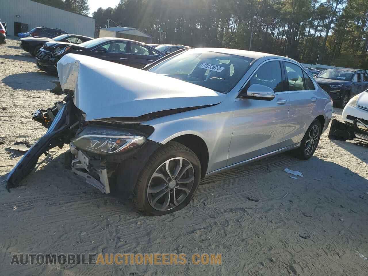 55SWF4KB9FU010632 MERCEDES-BENZ C-CLASS 2015