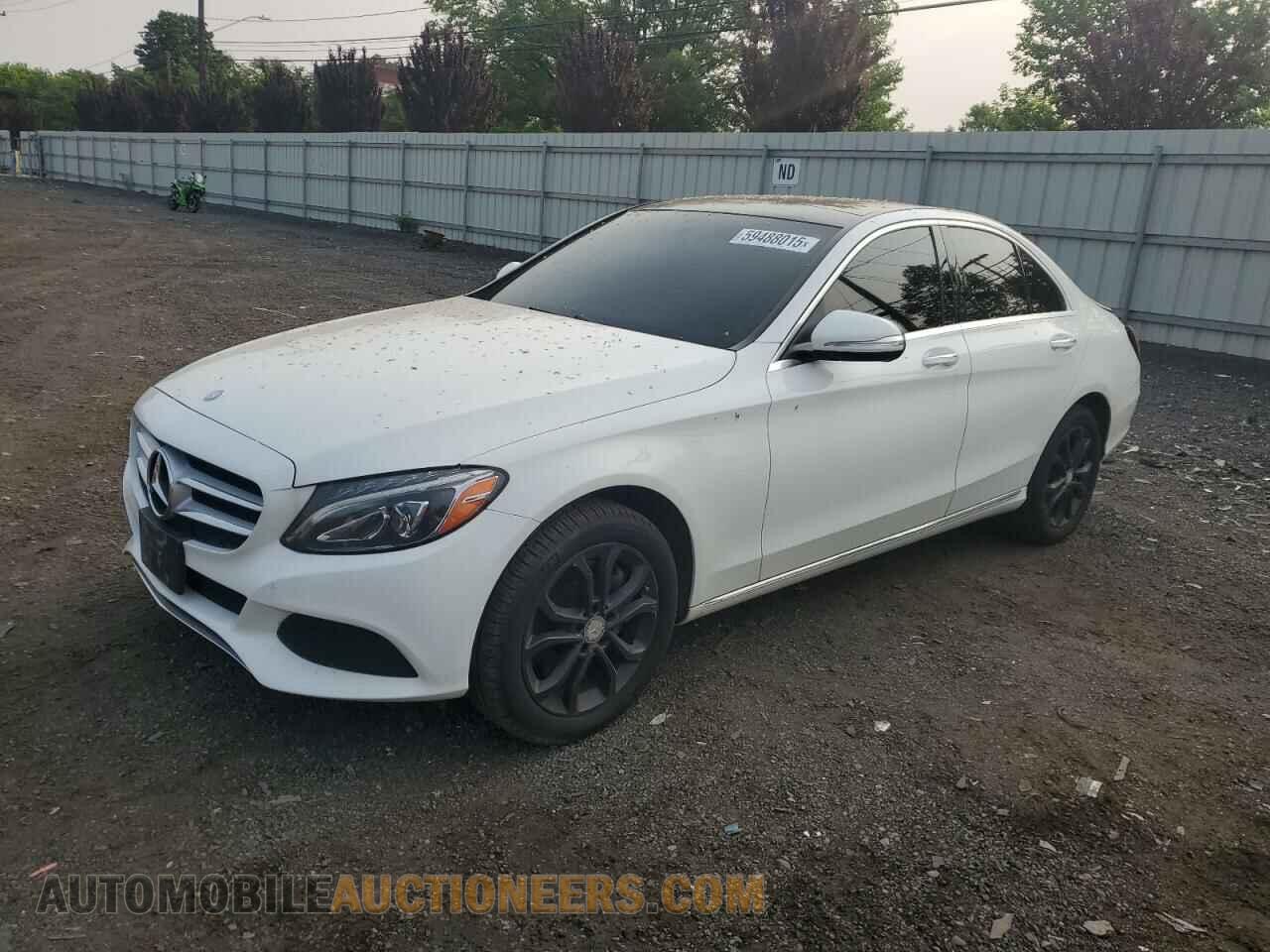 55SWF4KB9FU010730 MERCEDES-BENZ C-CLASS 2015