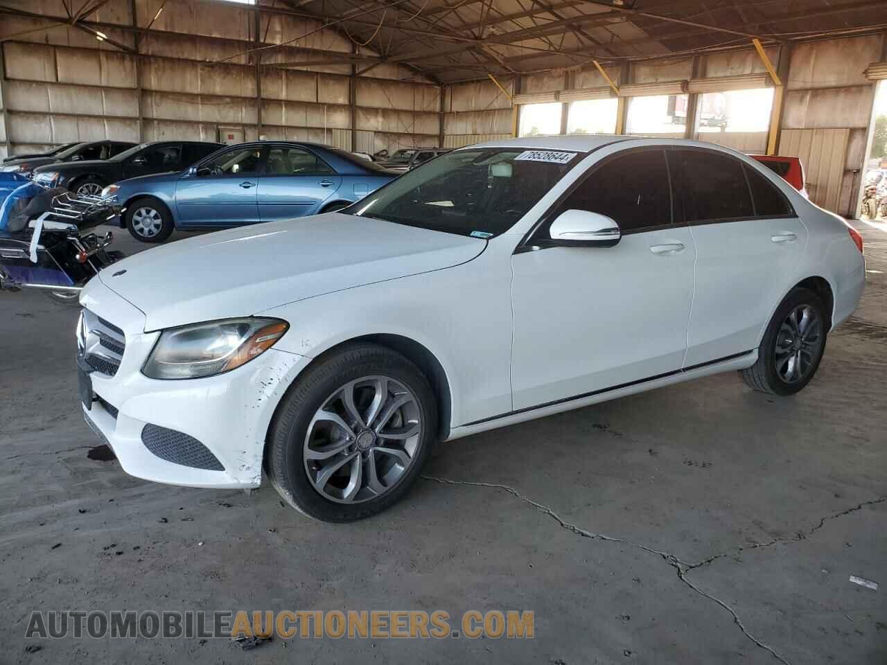 55SWF4KB9FU010839 MERCEDES-BENZ C-CLASS 2015