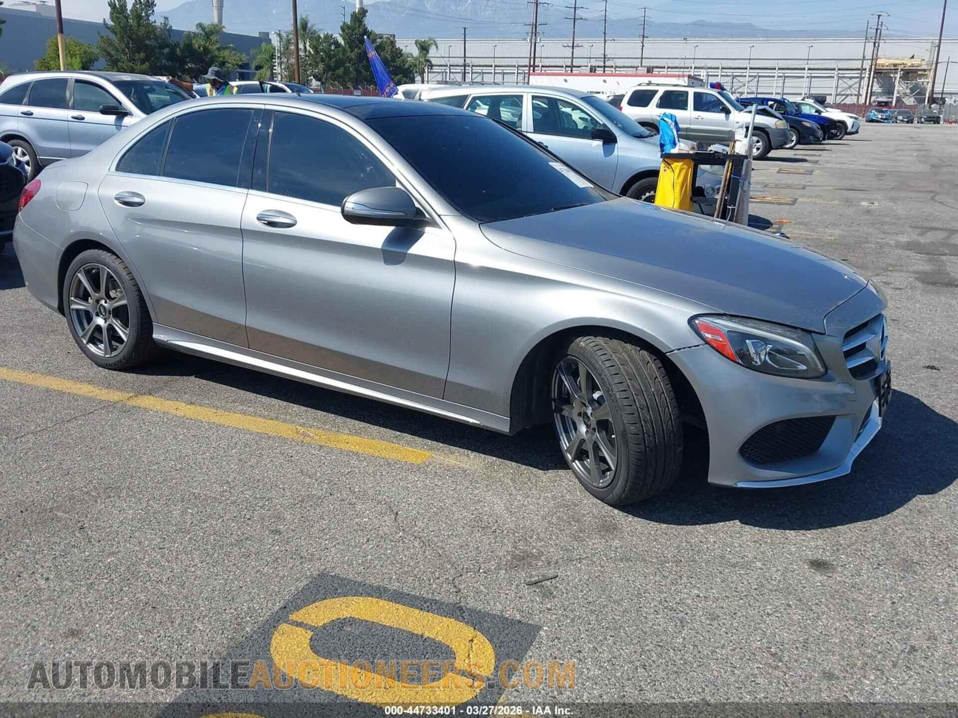 55SWF4KB9FU012591 MERCEDES-BENZ C 300 2015