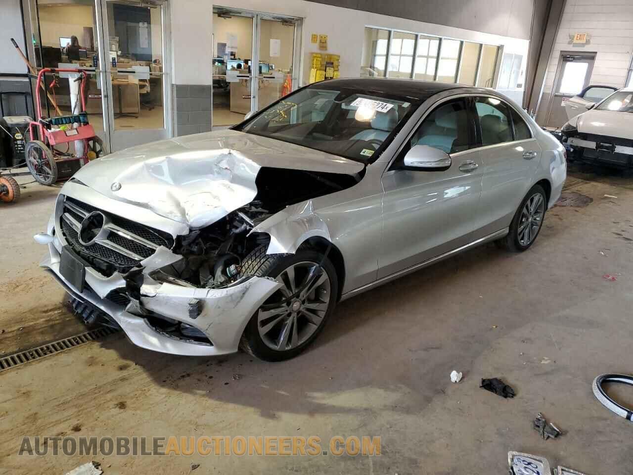 55SWF4KB9FU012607 MERCEDES-BENZ C-CLASS 2015