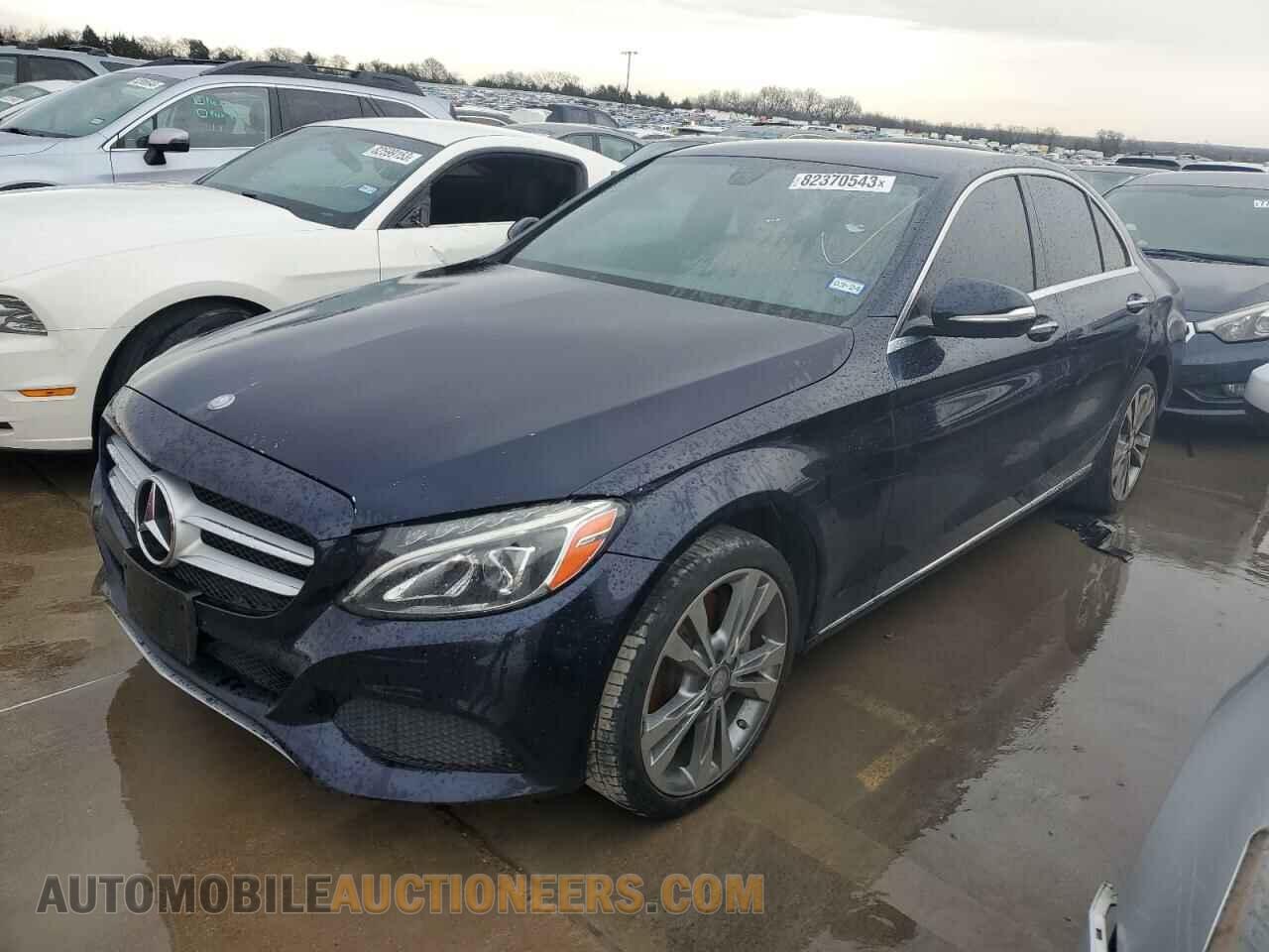 55SWF4KB9FU012834 MERCEDES-BENZ C-CLASS 2015