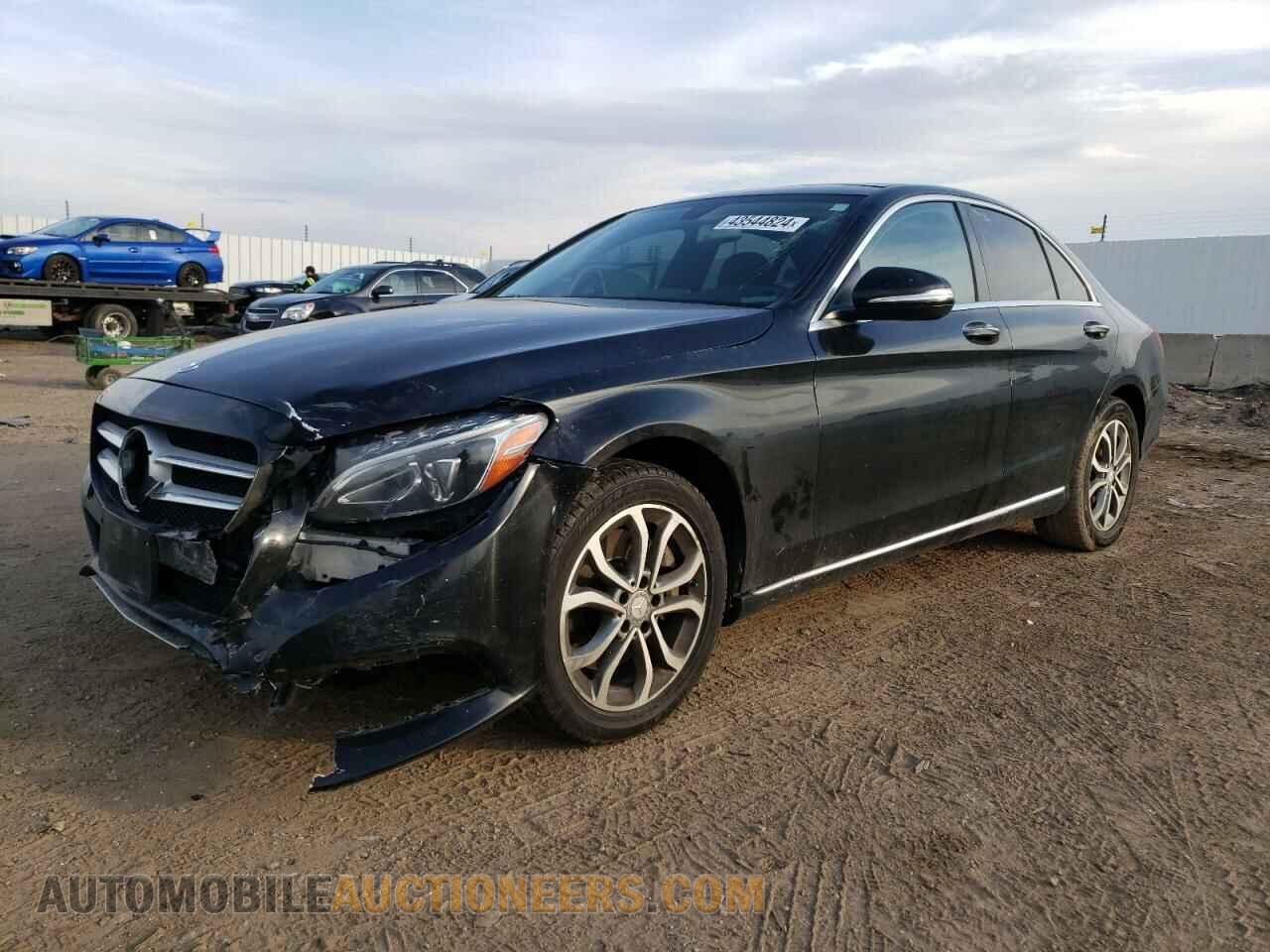55SWF4KB9FU013997 MERCEDES-BENZ C-CLASS 2015