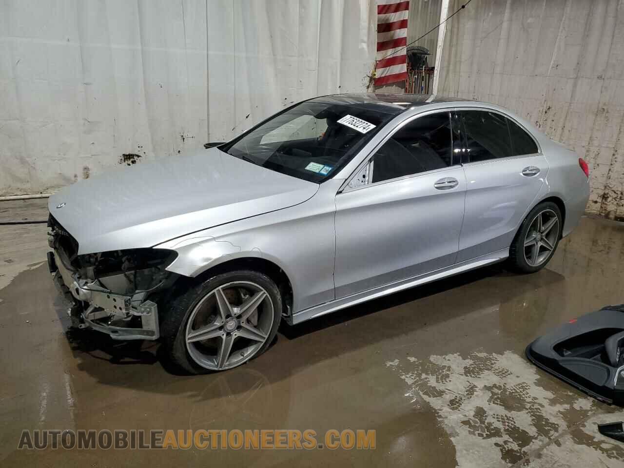 55SWF4KB9FU014289 MERCEDES-BENZ C-CLASS 2015